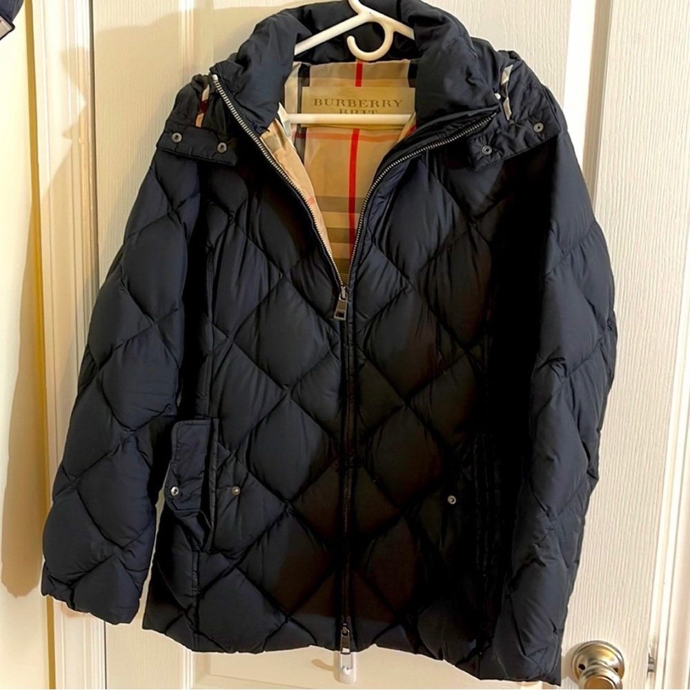 BURBERRY BRIT WOMEN’S COAT BLACK